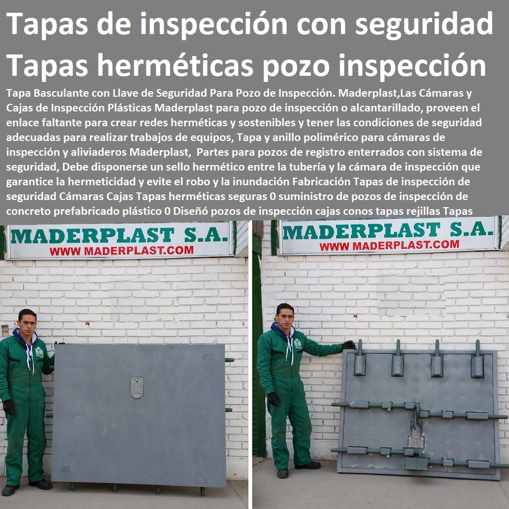 Fabricación Tapas de inspección de seguridad Cámaras Cajas Tapas herméticas seguras 0 suministro de pozos de inspección de concreto prefabricado plástico 0 Diseñó pozos de inspección cajas conos tapas rejillas Tapas herméticas 0 Fabricación Tapas de inspección de seguridad Cámaras Cajas Tapas herméticas seguras 0 suministro de pozos de inspección de concreto prefabricado plástico 0 Diseñó pozos de inspección cajas conos tapas rejillas Tapas herméticas 0